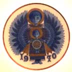 Christmas Message collector plate