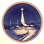 Christmas Eve collector plate