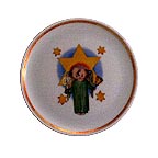 Herald Angel collector plate by Berta Hummel