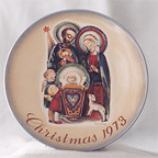 The Nativity collector plate by Berta Hummel