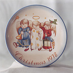 Heavenly Trio collector plate by Berta Hummel