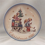 Parade To Toyland collector plate by Berta Hummel