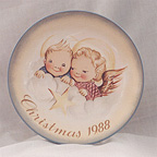 Cheerful Cherubs collector plate by Berta Hummel
