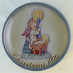 Angel's Light collector plate by Berta Hummel
