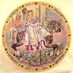 A Fairy Tale Princess collector plate by Jessica Zemsky and Jack Hines