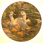 Bustin' With Pride collector plate by Lowell Davis