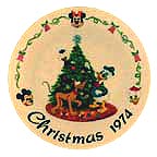 Decorating The Tree collector plate by Disney Studio Artists