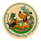 Pluto's Pals collector plate by Disney Studio Artists