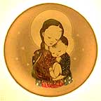 Tranquility collector plate by Berta Hummel