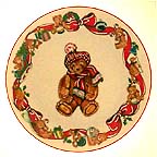 Christmas Presence collector plate by Gordon Fraser