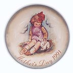 Soft And Gentle collector plate by Berta Hummel