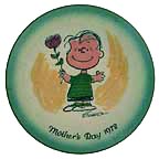 Linus collector plate by Charles Schulz