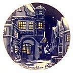 Christmas collector plate