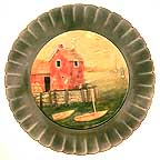 Motif #1 collector plate by Prescott W. Baston