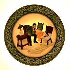 The Doctor collector plate by Prescott W. Baston