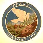 Peace In Vietnam collector plate by Stluka