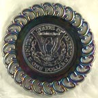 Morgan Silver Dollar collector plate