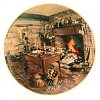 Johnson House, Roscoe Village, Ohio collector plate by David Coolidge