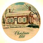 Birthplace Of Thomas Edison collector plate by David Coolidge