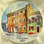 Spread Eagle Inn collector plate by David Coolidge