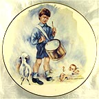 Little Drummer Boy collector plate by Brother Cosmas