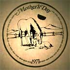 Mare And Foal collector plate