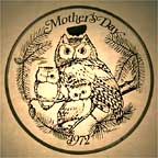 Horned Owl collector plate