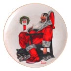 The Day After Christmas collector plate by Norman Rockwell