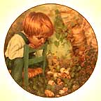 Michael's Miracle collector plate by Nancy Turner