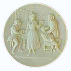 Barber Of Seville collector plate by Gino Ruggeri