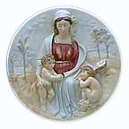 The Gift Of Wisdom collector plate by Albertu Santangela