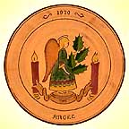 Angel collector plate