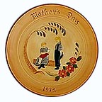 Children collector plate by Mary Jane Hillegass