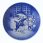 Willie Winky collector plate by Svend Otto