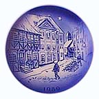 The Old House collector plate by Svend Otto