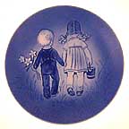 Flowers For Mother collector plate by Mads Stage