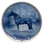 Frederiksborg Horse collector plate by Poul T. Christensen