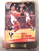 Playoff Record 63 Points collector plate by Chuck Gillies