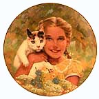 Innocence collector plate by Jack Woodson