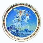 Gloria In Excelsis Deo collector plate by Jack Woodson