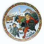 O Christmas Tree collector plate by Jack Woodson