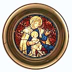 Madonna And Child - Washington Cathedral collector plate