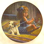 Ballerina's Dilemma collector plate by Gregory Perillo