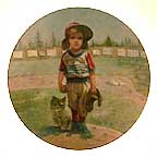 The Major Leaguer collector plate by Gregory Perillo