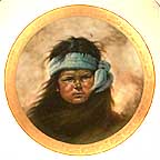 Apache Boy collector plate by Gregory Perillo
