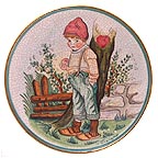 Hansel collector plate by Vincente Tiziano