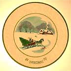 Jingle Bells collector plate