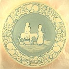 O Holy Night collector plate