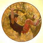 Monkey Business collector plate by Thornton Utz