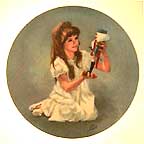 Clara And The Nutcracker collector plate by Shell Fisher